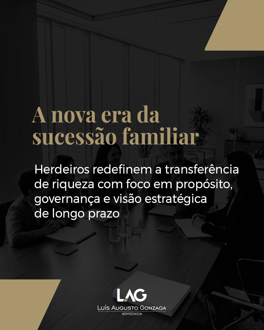 A nova era da sucessão familiar