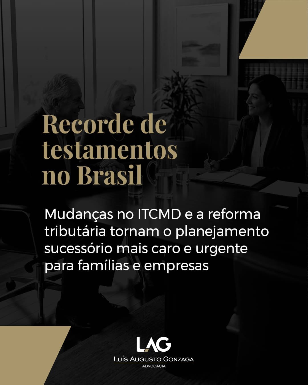 Recorde de testamentos no Brasil